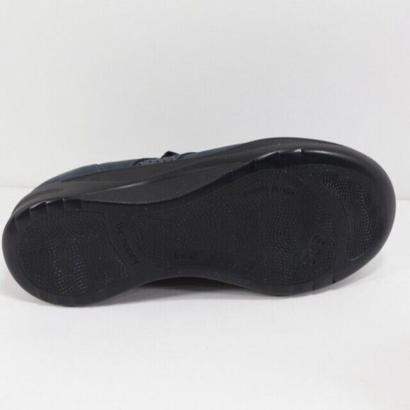 SAS Walk Easy Shoes Womens 5 WW Nero Black Walking Comfort New - Picture 11 of 11